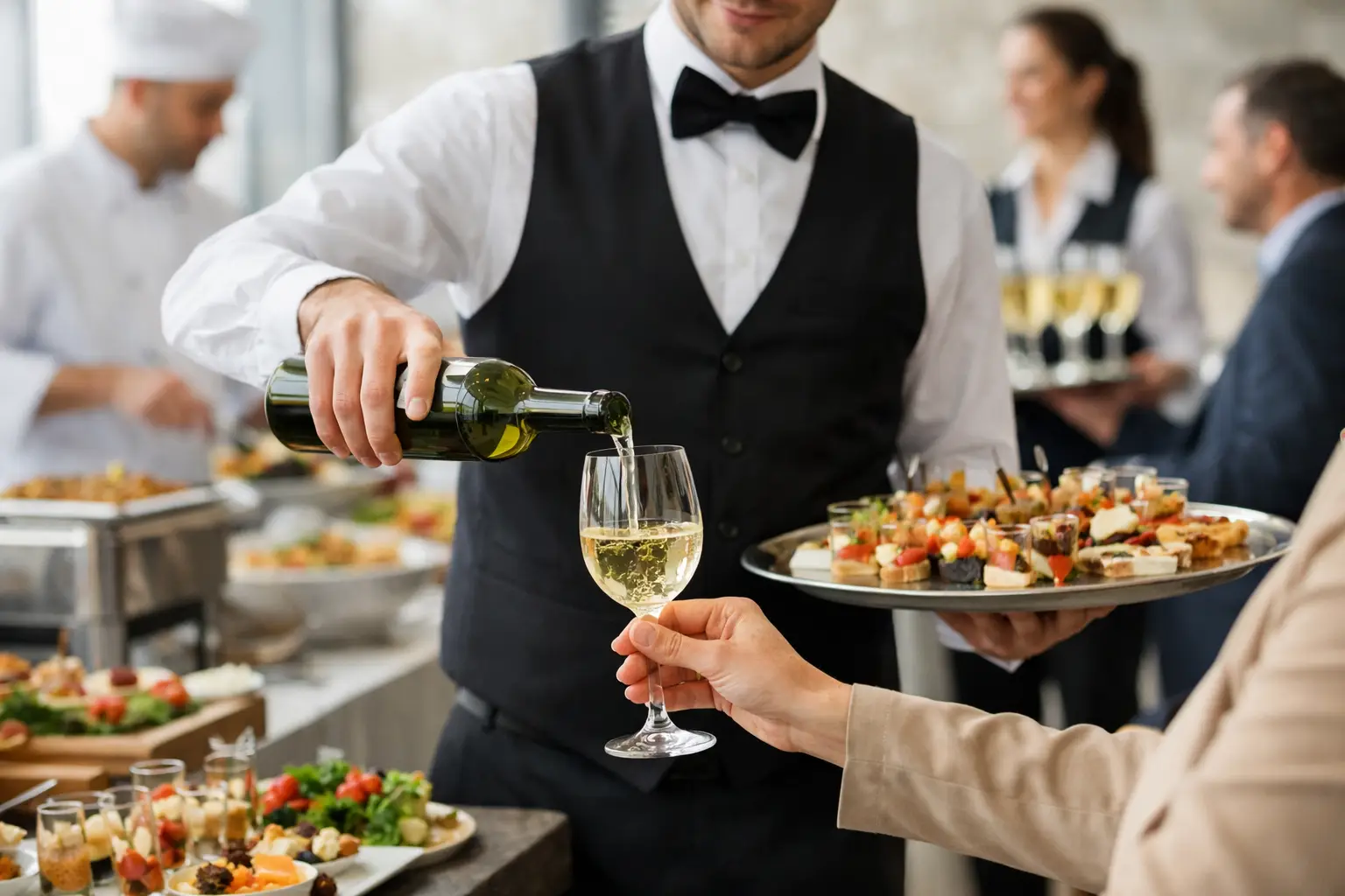 Catering inclusief bediening: wat mag u verwachten?