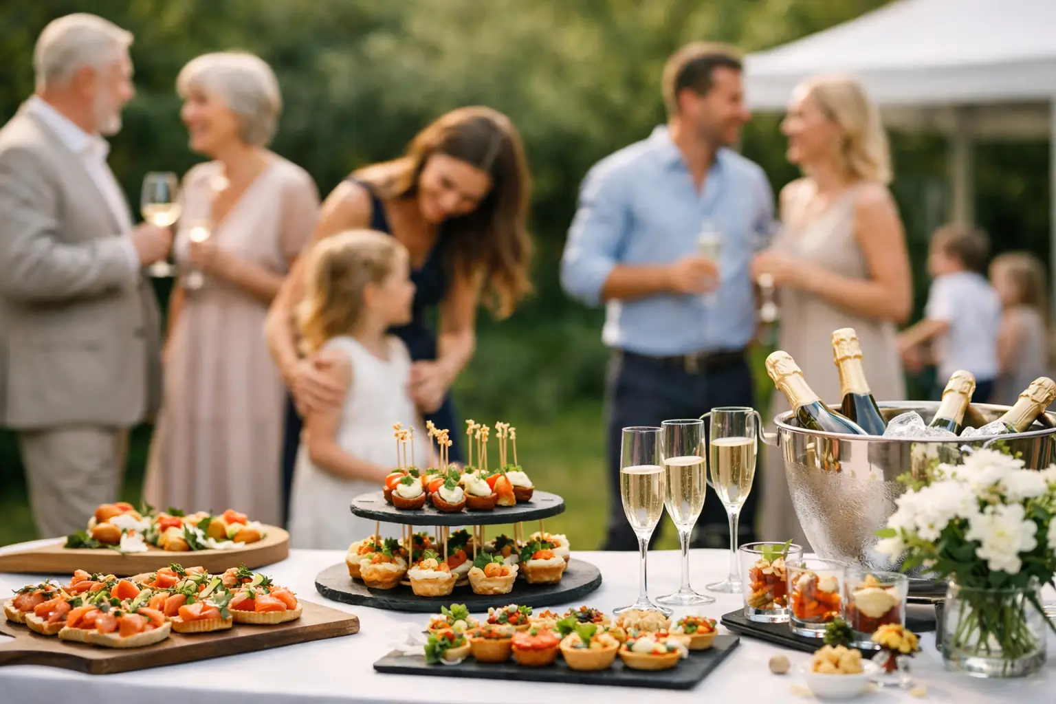 Luxe catering familiefeest zonder zorgen