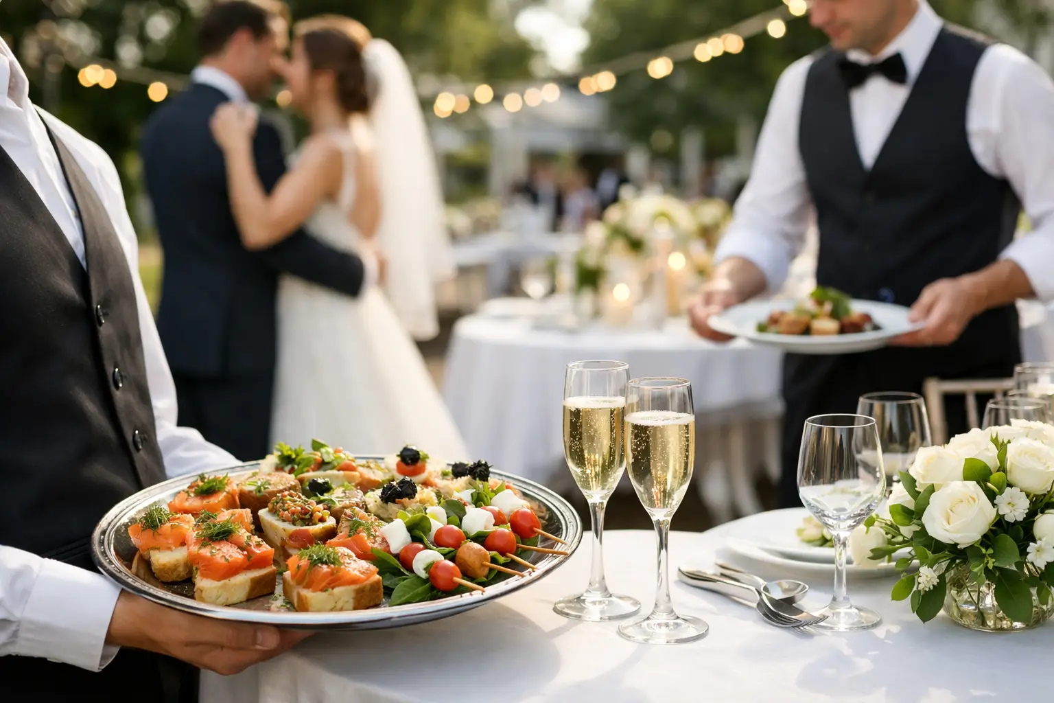 Gids catering voor bruiloft en diner