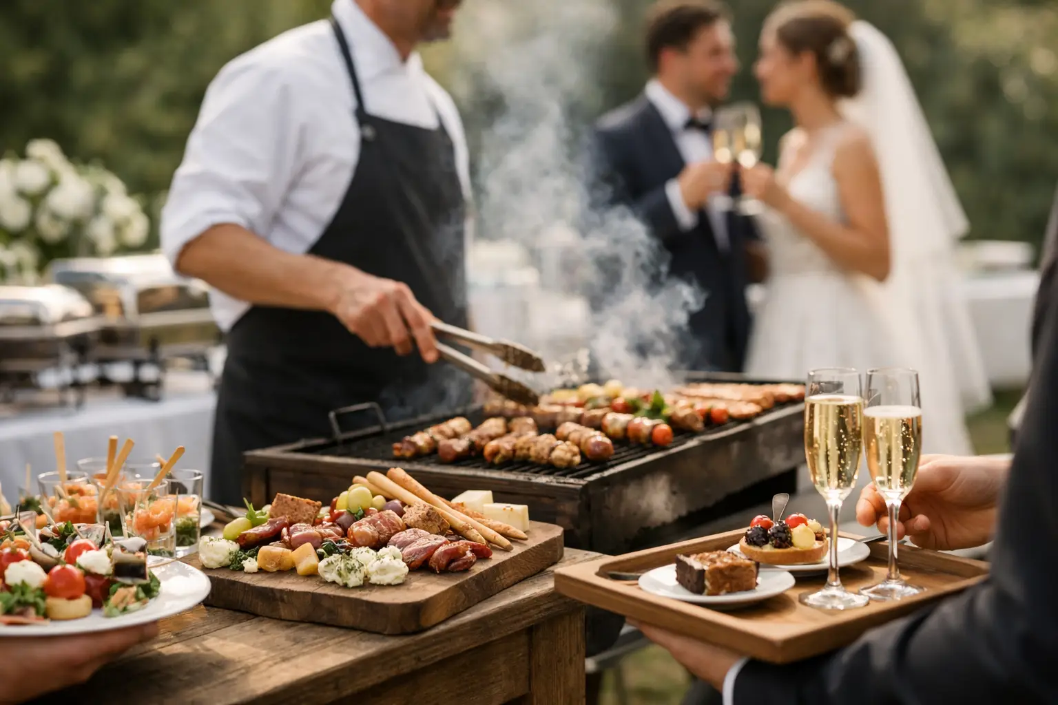 Welke catering past bij jullie huwelijksdag?