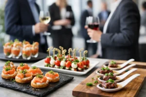 Beste hapjes voor netwerkborrel die indruk maken