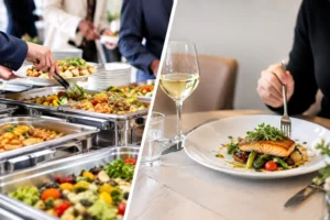 Buffet versus uitgeserveerd diner: wat past beter?