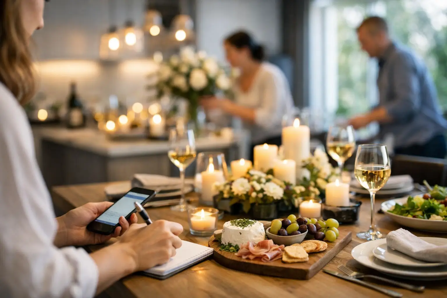 Hoe plan je een dinerfeest zonder stress thuis
