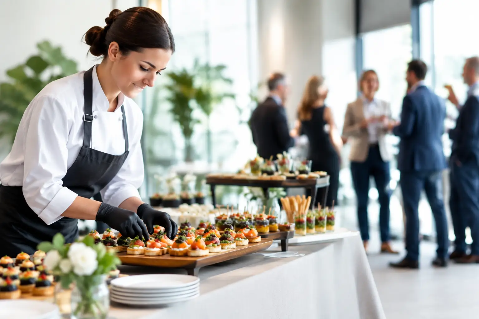 Hoe stem je catering af op een geslaagd event?